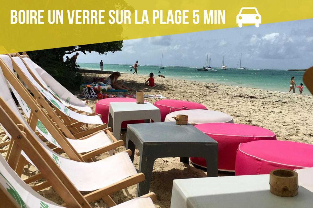 La Vue Du Phare - Appartement Neuf Avec Vue Imprenable Et Acces Crique Le Gosier  Exteriör bild