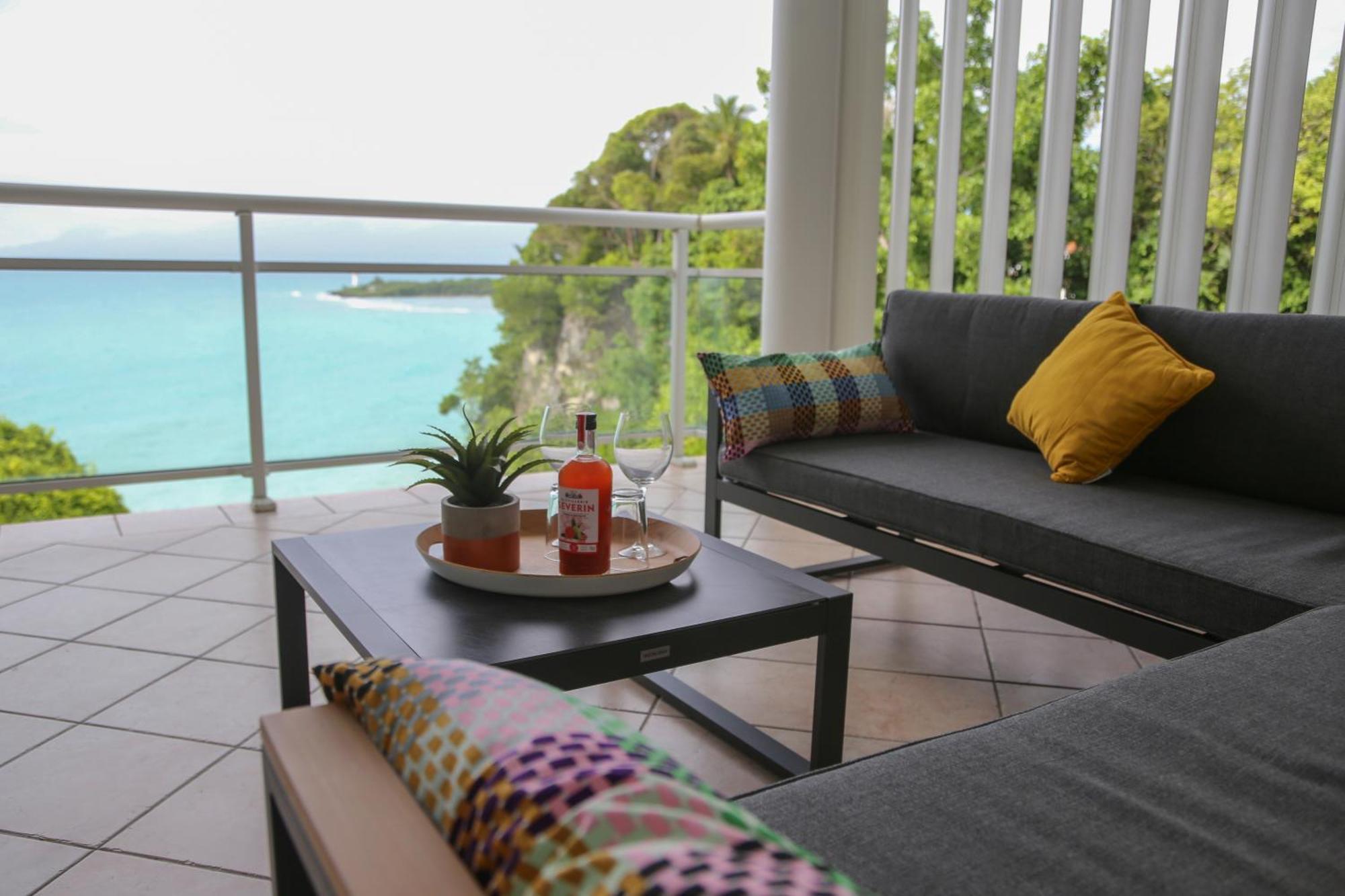 La Vue Du Phare - Appartement Neuf Avec Vue Imprenable Et Acces Crique Le Gosier  Exteriör bild